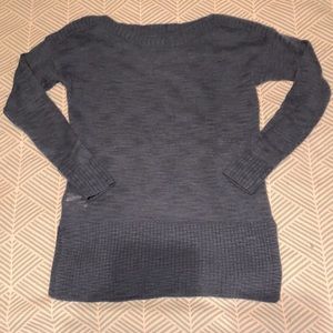 Boat neck sweater